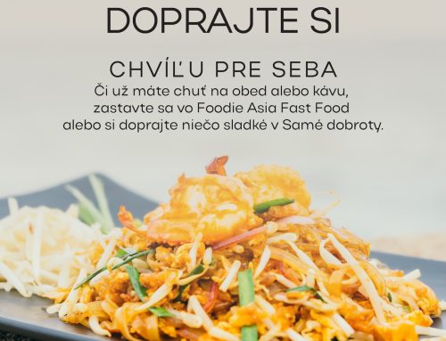 Doprajte si chvíľu pre seba.
